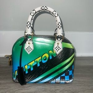 Louis Vuitton Alma bb Limited Edition race